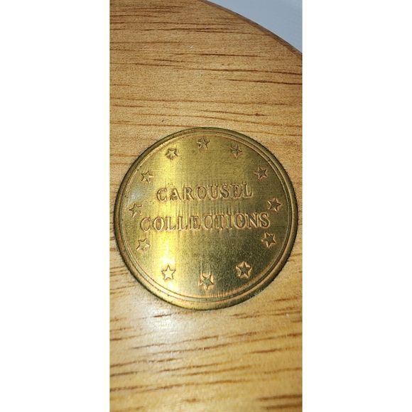 Vintage Carousel Collection Musical Carousel Horse Large Collectible - Picture 10 of 11